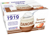 Danone lait entier saveur amande 125 g x 4 edition limite