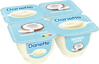Danette creme dessert saveur coco 125 g x 4
