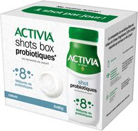 Activia shot nature 80 g x 6