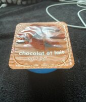 Danette chocolat et lait