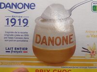 Danone vanille