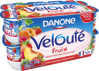Danone veloute fruix panache 125 g x 16