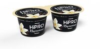 Yaourt protéiné Hipro Vanille 0%mg - 2x160g
