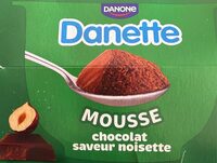 Mousse chocolat saveur noisette