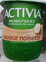 Activia saveur noisette