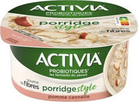Porridge Style Pomme Cannelle