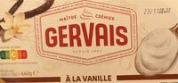 Gervais onctueux vanille