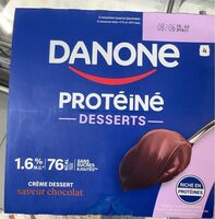 Crème dessert protéinée saveur chocolat