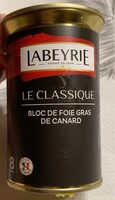 Bloc de foie gras de canard