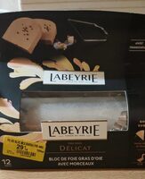 Bloc de foie gras d'oie avec morceaux