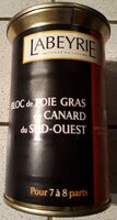 Bloc foie gras canard