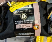 Foie gras de canard entier du Sud-Ouest