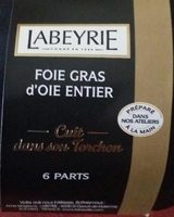 Foie gras d'oie entier