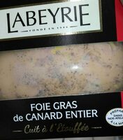 Foie gras de canard entier cuit à l'étouffé