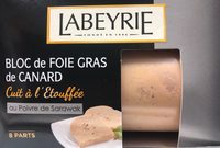 Bloc de Foie Gras de Canard (cuit a l'etouffee)