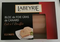 Bloc de foie gras de canard