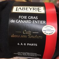 Foie gras de canard entier cuit torchon