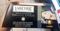 Bloc de foie gras de grande saveur