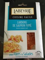 Lardons de saumon fumé