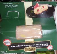 Bloc de foie gras de canard avec morceaux