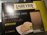 Bloc de foie gras de canard
