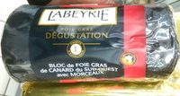 Bloc de foie gras de canard du Sud-Ouest avec morceaux