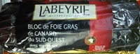 Bloc de foie gras de canard du Sud-Ouest avec morceaux