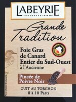 Foie gras de canard entier