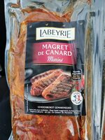Magret de canard mariné
