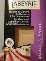 Magret de canard cuit aux 4 épices