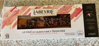 Le pavé de saumon fumé à trancher - baies roses & zestes de citron