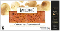 Carpaccio Saumon Norvège Fumé, Huile de truffe
