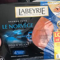 Saumon fumé - le Norvège