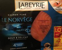Saumon fumé Le Norvège