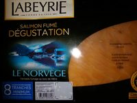 Saumon fumé Degustation Le Norvège