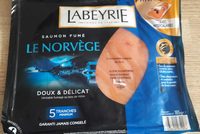 Saumon fumé Le Norvège