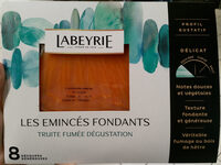 Emincés truite fumée