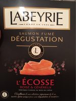 Saumon fumé degustation