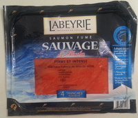 Saumon fumé sauvage d'Alaska, ferme et intense