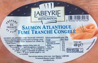 Saumon atlantique fumé tranche congelé