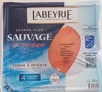 Saumon fumé sauvage du pacifique