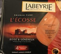 Saumon fumé L'Ecosse