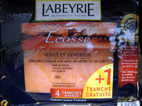 Saumon fumé Ecosse Labeyrie