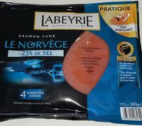 Le Norvège -25% sel