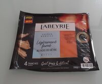 Saumon norvege fumé  au bois  de hêtre