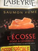 Saumon fumé L'écosse