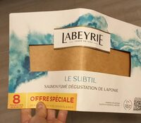 Saumon fumé de laponie