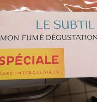 Saumon fumé « Le subtil »