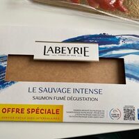 Le sauvage intense saumon fumé dégustation