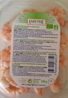 Crevettes bio décortiquées cuites
